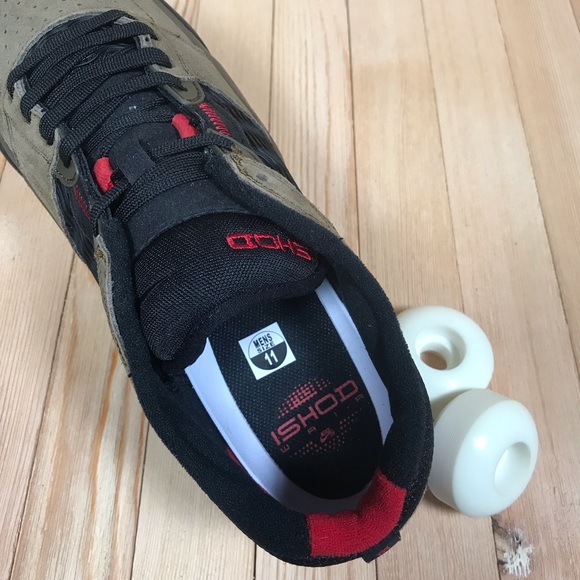 Nike SB Ishod Wair Light Olive Black Skate Shoes - Picture 4 of 5